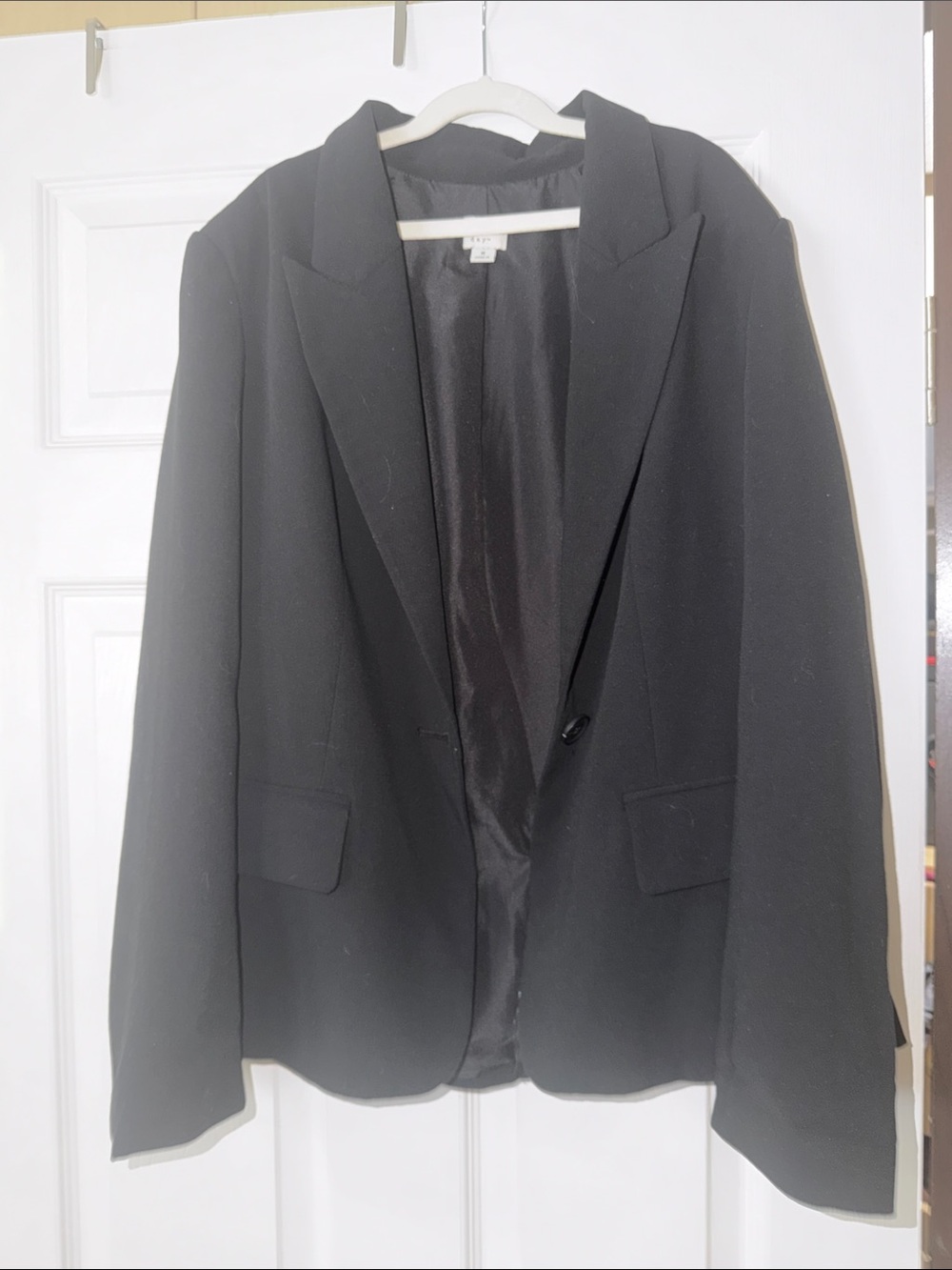 a new day Black Single-Button Blazer